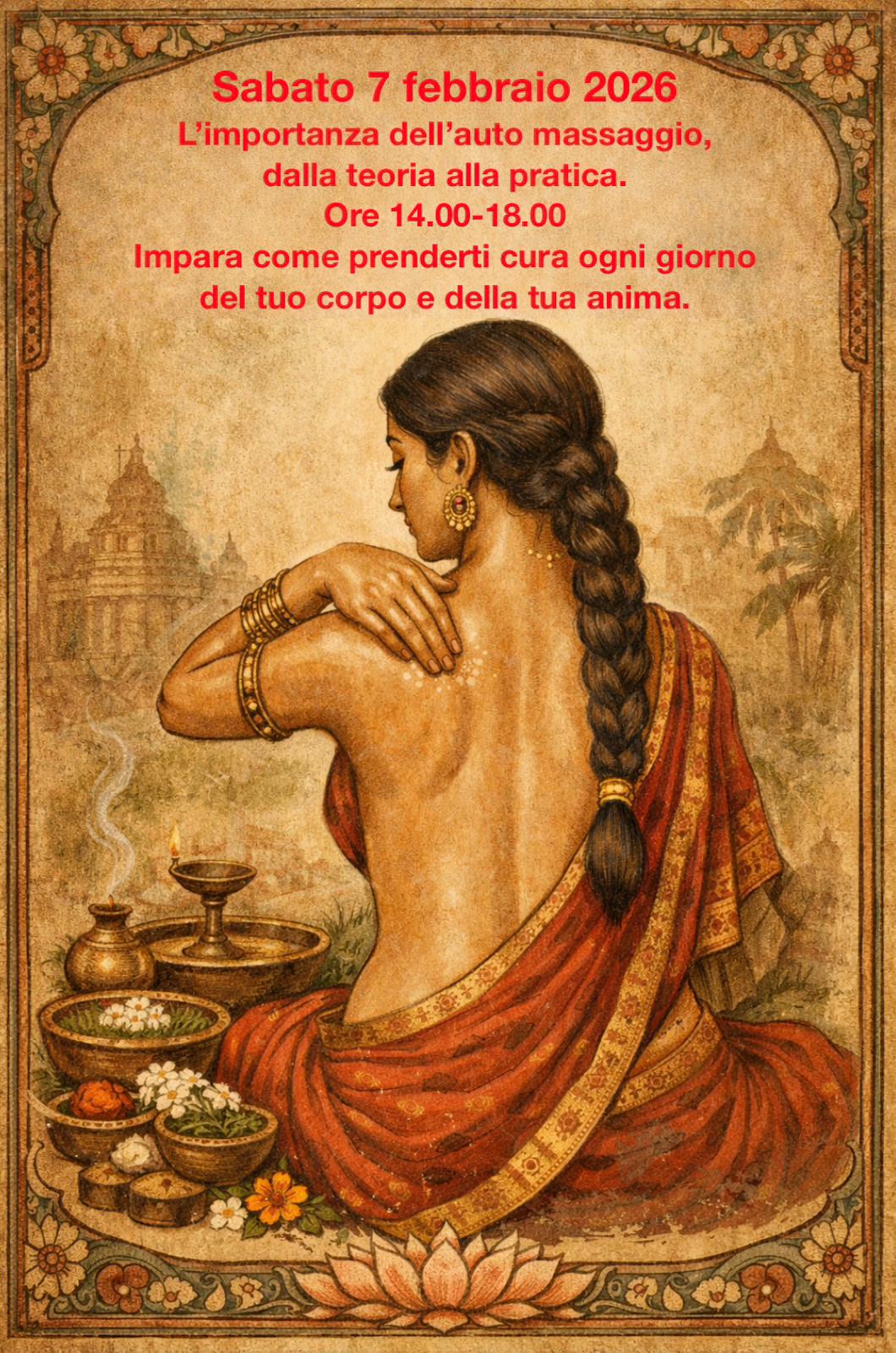 L’ IMPORTANZA DELL’ AUTOMASSAGGIO – dalla teoria alla pratica – Sabato 7 Febbraio