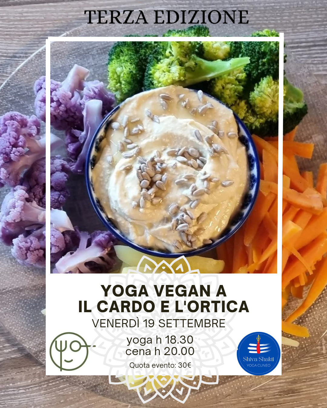 YOGA VEGAN A “IL CARDO E L’ORTICA” – Venerdì 19 Settembre