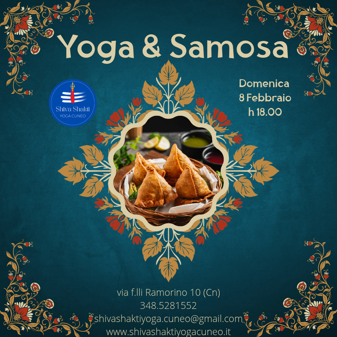 YOGA & SAMOSA – Domenica 8 Febbraio